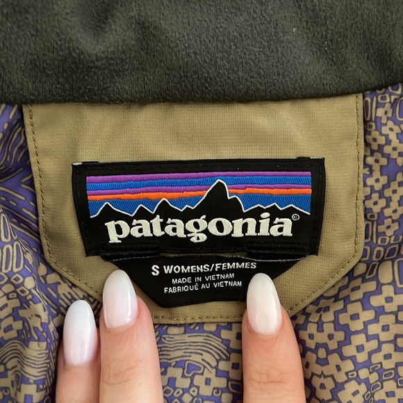 Olive Green Patagonia Jacket Small - Picture 4 of 5